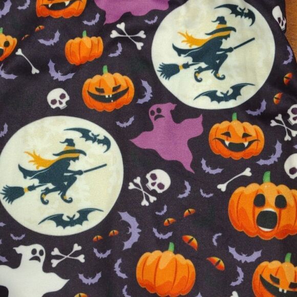 Moon Witches Halloween Adult Leggings New - Picture 2 of 2